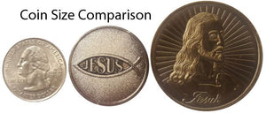 Matthew 19:26 Witness Coins - 10 Coins - $1.00 Per Coin