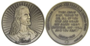 Matthew 11:28 Witness Coin - 10 Coins - $1.50 Per Coin